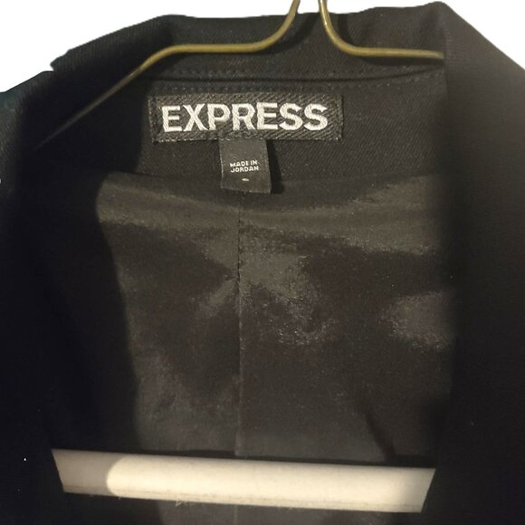 Women's Express Blazer size M Blk - Picture 2 of 6